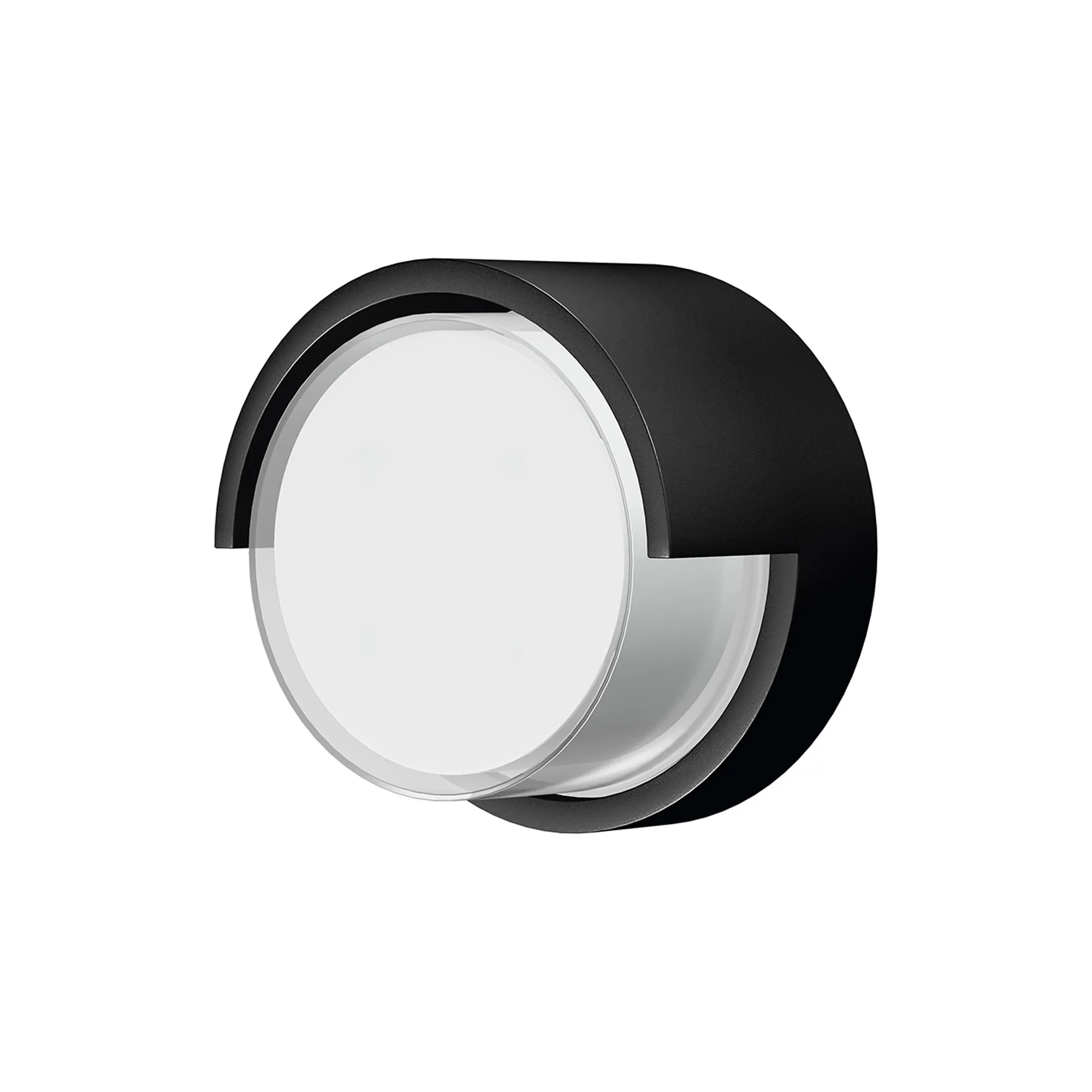 M8854  Creek Round Top Frame Wall Light, 15W LED, CCT, IP65 Outdoor, Black